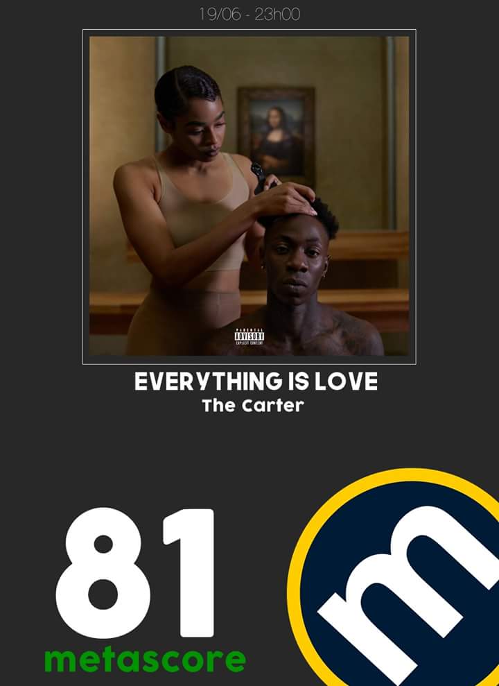 wesleynoob44's tweet photo. iTunes Malta

#1 - Everything Is Love *NEW PEAK* 

91° #1

#Apeshit https://t.co/ftdJGJPfoC