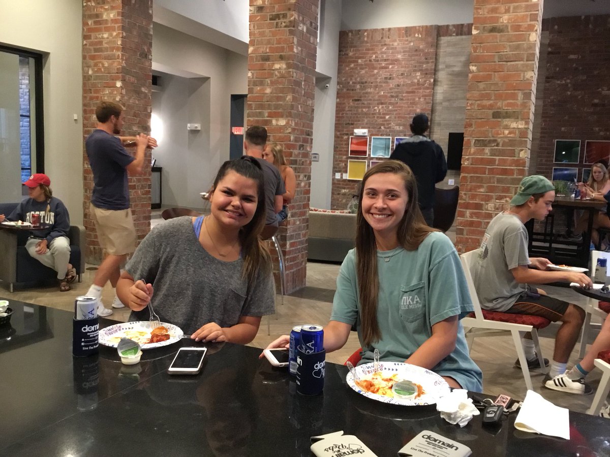 Wings and Waterboy! What else could be better?!?! Join us next by the pool Saturday for our Decades Themed Pool Party! #RSVPNow #LiveDomain #DomainDoesItBetter #WingWednesday