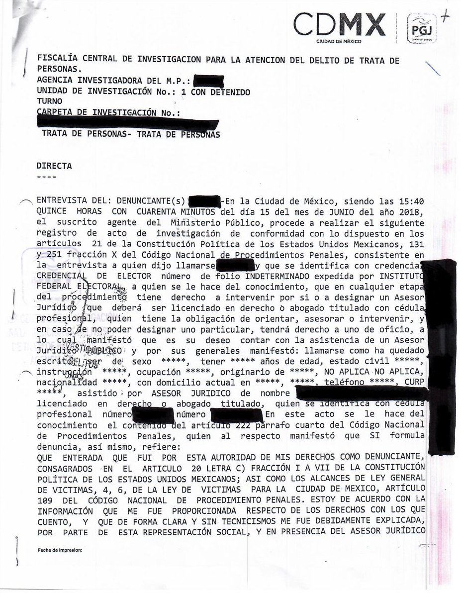 MikelArriolaP's tweet photo. Aquí la denuncia que expone participación de @SuarezdelReal1 en red de trata de personas y explotación sexual. #AsíNoClaudia #DebateChilango
https://t.co/w4rd5fJn9f https://t.co/7926Tgd5JJ