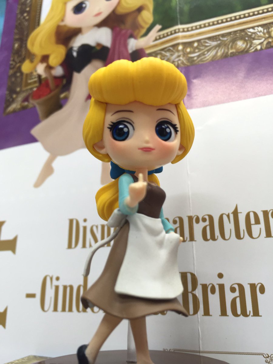 タイトーステーション 海老名ビナウォーク A Twitteren プライズ 新景品 Qposket Petitーcinderella Briar Rose Snow Whiteーが登場しました シンデレラ オーロラ 白雪姫の私服姿の小さなサイズのフィギュアです ディズニー プリンセス