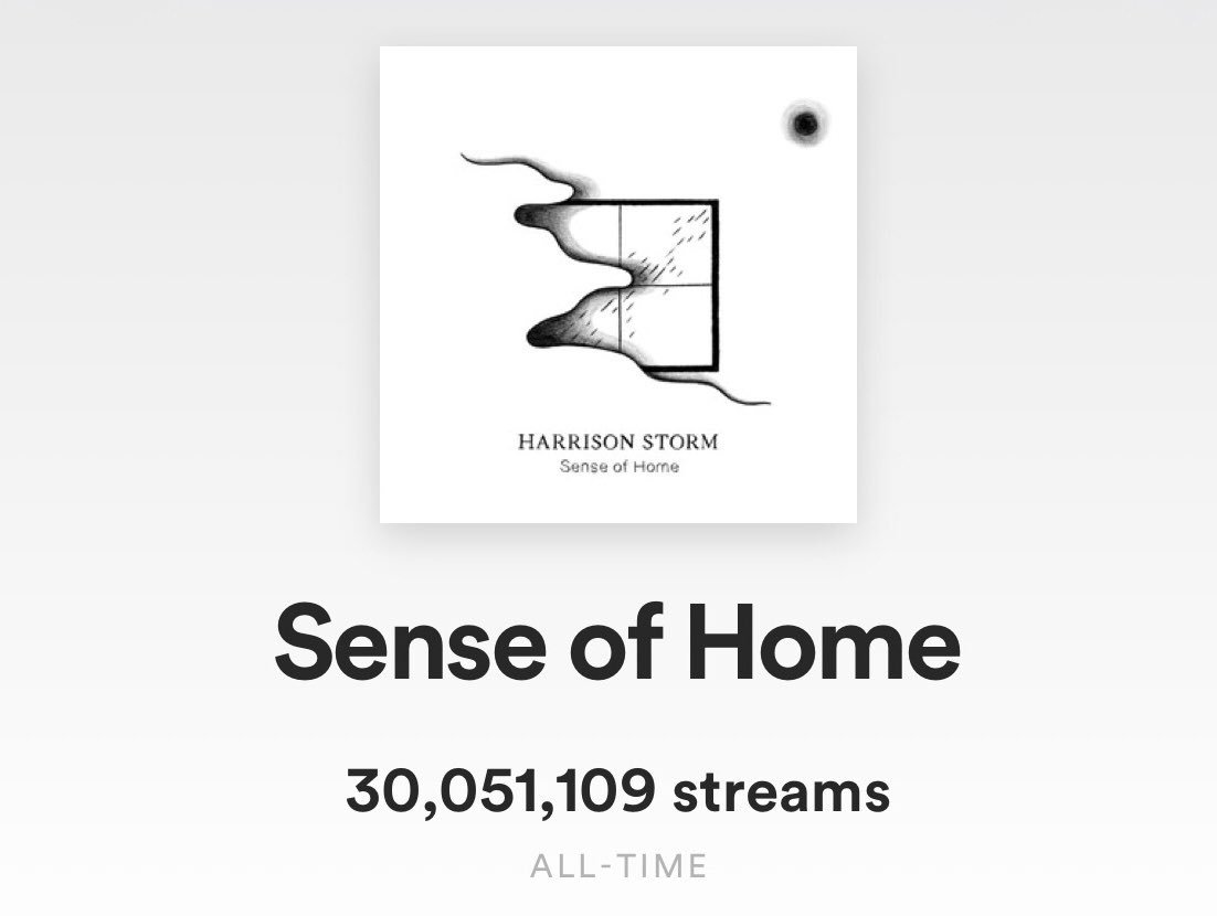 Harrison Storm On Twitter Sense Of Home Just Clocked 30 Million Streams Ye So Crazy And Awesome Big Thank You To You Guys For Continuing To Show This Song Of Аўтарская песня℗ 2015 harrison storm under exclusive license to nettwerk music group inc. twitter