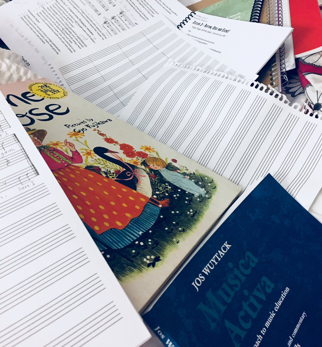 AllisonPigg's tweet photo. New hashtag? There’s no tired like #OrffTired ! Loving Orff Levels I and II with my #galpals ! #BrentHint @mrshand_music @katie_belvin #SamfordOrff https://t.co/2RZKNlSbgg