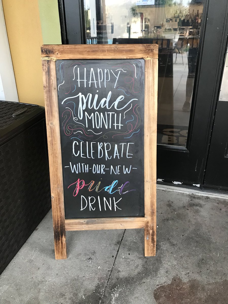 Introducing... THE PRIDE FRAPPE: a blend of lemon and raspberry flavors topped with sprinkles and airheads xtreme!!