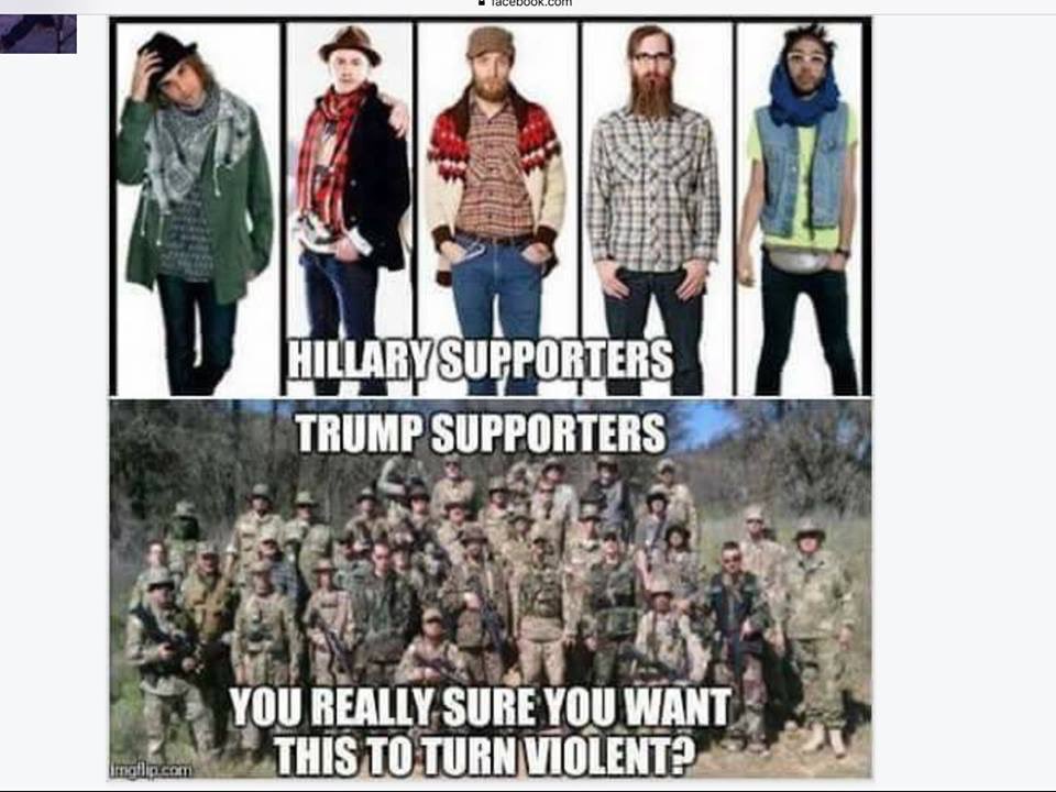 Germantownrunne's tweet photo. @erwindean96 @patriotchick @gibson_medley @MTReserved @wwwillstand @FiestaDaysRodeo @carysimond 1. A credible, public death threat to our #POTUS.
2. A credible, public kidnapping threat against the #POTUS' son.
3. A credible, public rape threat to the Secretary of Homeland Security.
This is escalating at a frightening pace & the #LibtardLeft needs to CONDEMN this publicly. https://t.co/ySyfnrHCnR