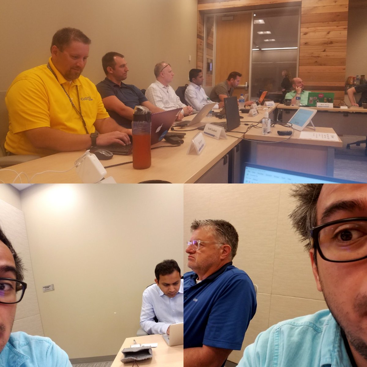 j_helmZ's tweet photo. #Cerner #Centene #Citrix #summit...  Comparing note on running @XenApp @XenDesktop  at scale... from the Hypervisor to the message you sends users to log off.... @martospy @Terrorized27 @DanHarmsCern @jeffreydurbin @gkuruvilla  #forgotoaskcentenefolksifitwascooltotweetthierpic https://t.co/iVgQCLCWPA