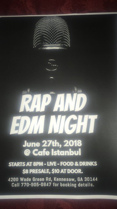 Set times TBA. DM me for more info https://t.co/JUzF0d4dyV