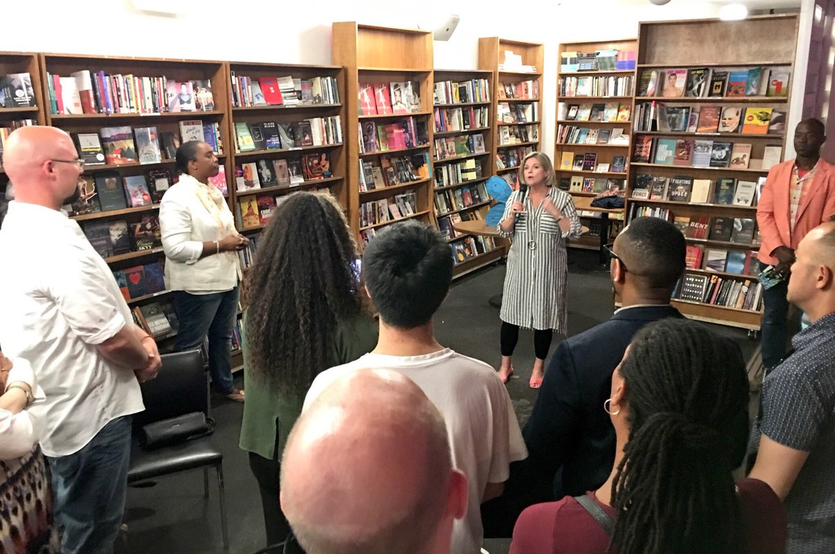 At <a href="/GDBooks/">Glad Day Bookshop</a>, the world’s oldest LGBTQ bookstore, to celebrate Toronto-St. Paul’s MPP-elect <a href="/jillslastword/">Dr. Jill Andrew, PhD (she/her)</a>. Jill is a true trailblazer as the first ever Black out queer woman elected to the legislature. #onpoli⁠ ⁠