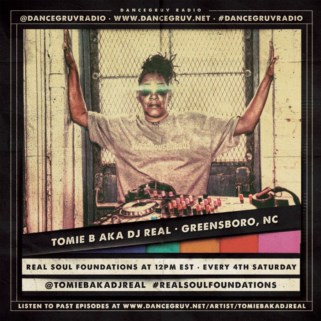 tomiebakadjreal's tweet photo. #realsoulfoundations 4th Saturday’s 12p-1p EST #tomiebakadjreal #housemusic on https://t.co/fNeLvwgapX #shedjs #shedjsnc #follow @tomiebakadjreal @dancegruvradio @housewnaafm https://t.co/CC5Xpv6QsZ