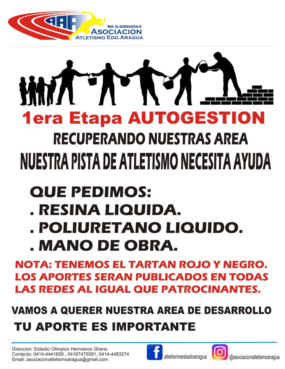 ASOCIACIONATLETISMOARAGUA (@asociacionatle1) on Twitter photo 