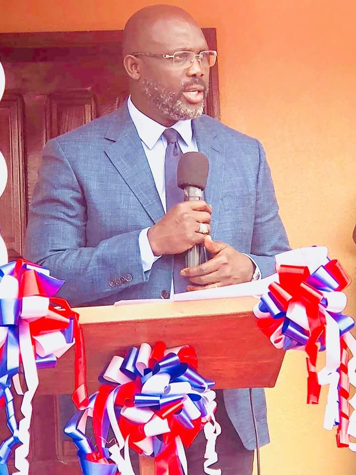 AlasMoJ's tweet image. Mr. #President thanks for this #propoor housing initiatives. You are indeed walking the talk. Rural #Liberians will rise from thatch to zinc under your watch. @FPAfrica @Nvasamka @stangog @SamMannah1 @GeorgeWeahOff @DrNyan77 @sirleafvo @TeceeBoley @orlindcooper @BBCAfrica