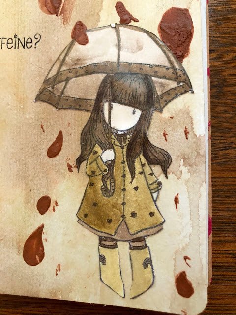 On the blog today - Sarah's coffee themed Monochromatic Art Journal Layout.
bit.ly/2tcqrYU
#AuntyVeraKits #CoffeeAndFriends #ArtJournaling #Coffee #RainingCoffee #Rain