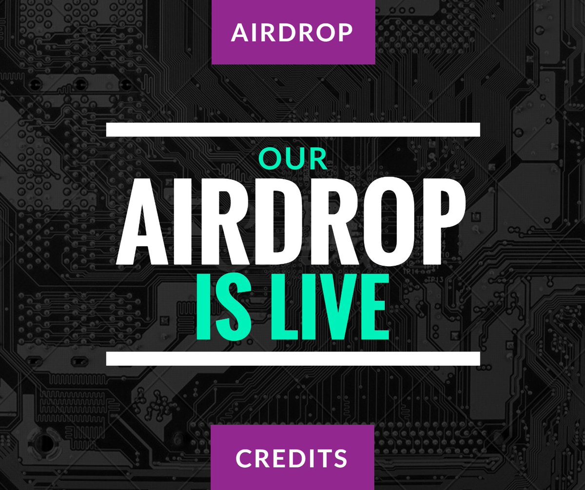 Airdrop Credits tweet media