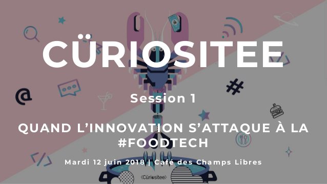 unitee_io's tweet photo. Hello ! Vous souhaitez revoir les slides de la conférence #Curiositee #Foodtech ? C'est par ici ▶️https://t.co/FejdUVCkom #innovation #smartfood https://t.co/YaoAUXF4jz