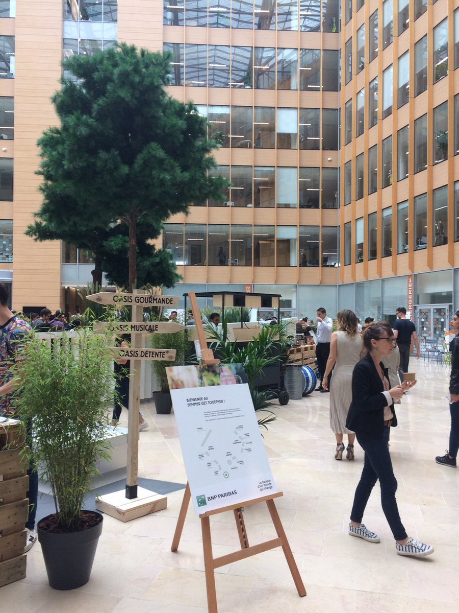 Pourquoi attendre ce soir pour faire la fête ? Chez <a href="/BNPParibasCIB/">BNP Paribas CIB</a> c'est toute la journée ! Au programme : initiation cocktail Détox, librairie éphémère et engagée, pop-up store responsable, espace d'exposition de ziK porteuse de sens, conseils pour des voyages inspirants... 🌞🎧
