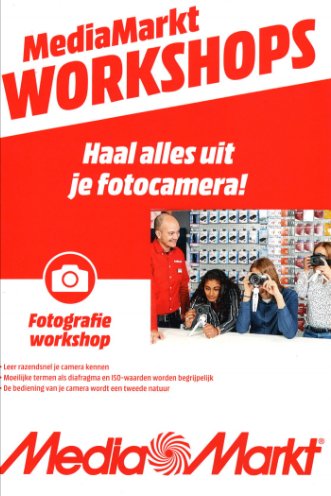 Nieuw bij MediaMarkt Almere, de fotografie workshop! Check onze website voor alle workshop mogelijkheden, en meldt je snel aan! #mediamarkt #Almere #fotografie