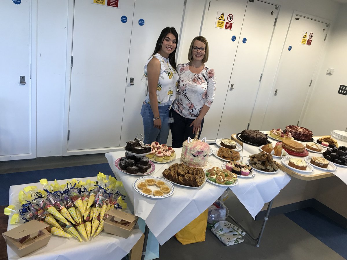 JanineL20294933's tweet photo. Cake Sale on Ward 42 this morning raising money for our wards Dementia Resources @SFHFT @SarahAddlesee @IPCT_SFHT please tag friends to pop along - thank you xxx https://t.co/Zp98aa0OJO