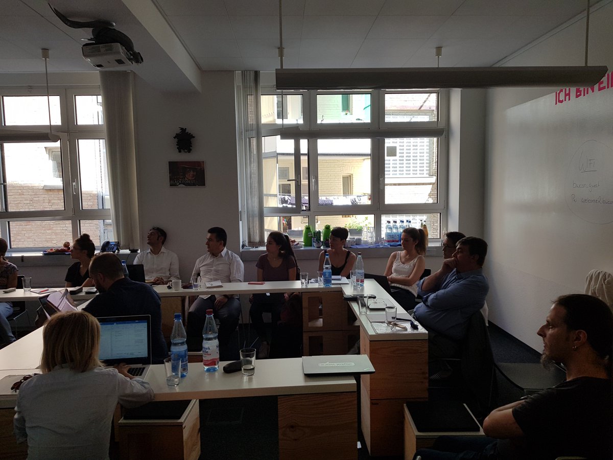 Our consortium meeting @ #bwcon_info: new ideas for delivering services to our innovative SMEs. Stay tuned for the info about where to meet our accelerated teams.