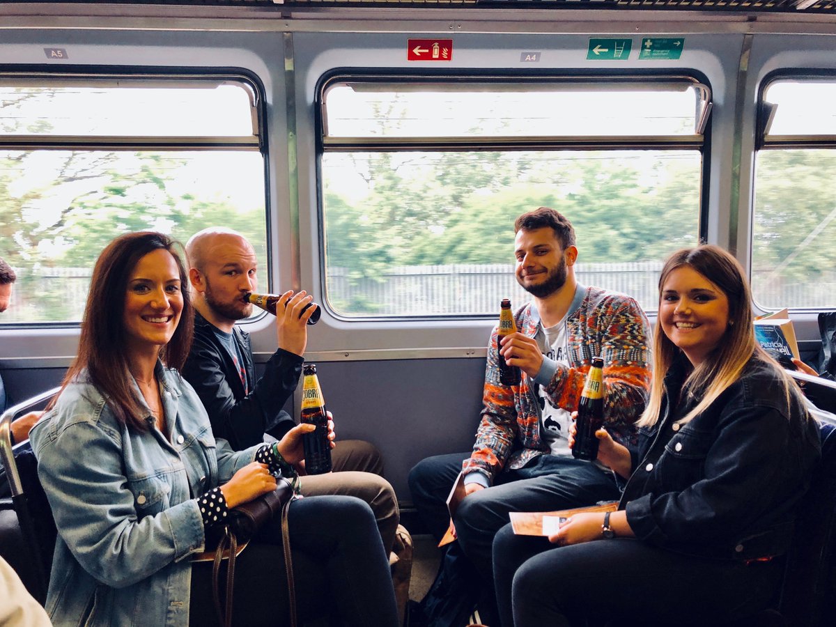 Precept's tweet photo. All aboard the Curry Train! 🚆 @ValleyRestaura1 #teamsocial #lovewhatyoudo https://t.co/3G2BFhBfeM