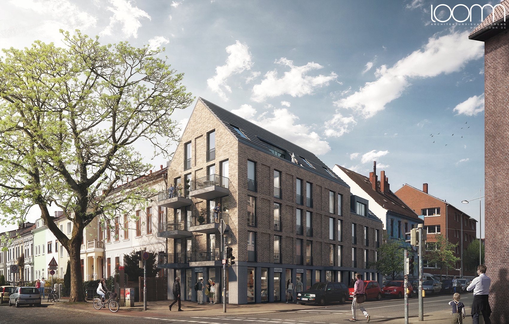 Loomn Visualisierung on Twitter "3d Visualisation of an housing