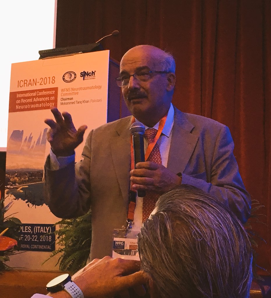 Franco Servadei, Pres. of <a href="/WFNSHQ/">WFNS</a> nails it - we are shortsighted if we only focus on technical aspect of surgical procedure and not on catastrophic expenditure for surgery which can bankrupt the family. #ICRAN2018 #GlobalNeurosurgery