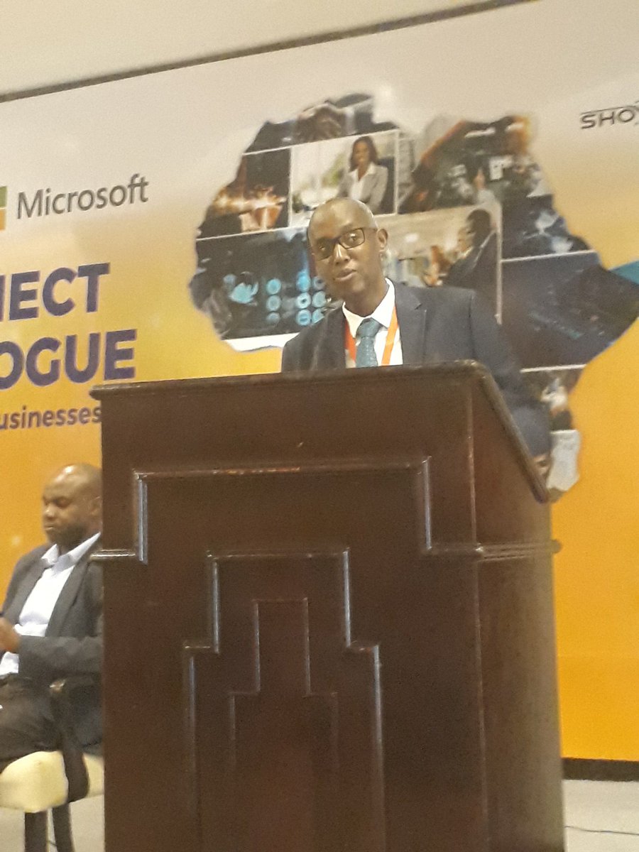 PSF_Rwanda's tweet photo. CEO @GoodRuzibiza " We need to look at how we can use the existing technologies to facilitate doing  business and transform our economies" #COMESACONNECT2018 https://t.co/UlvZJkjU1u