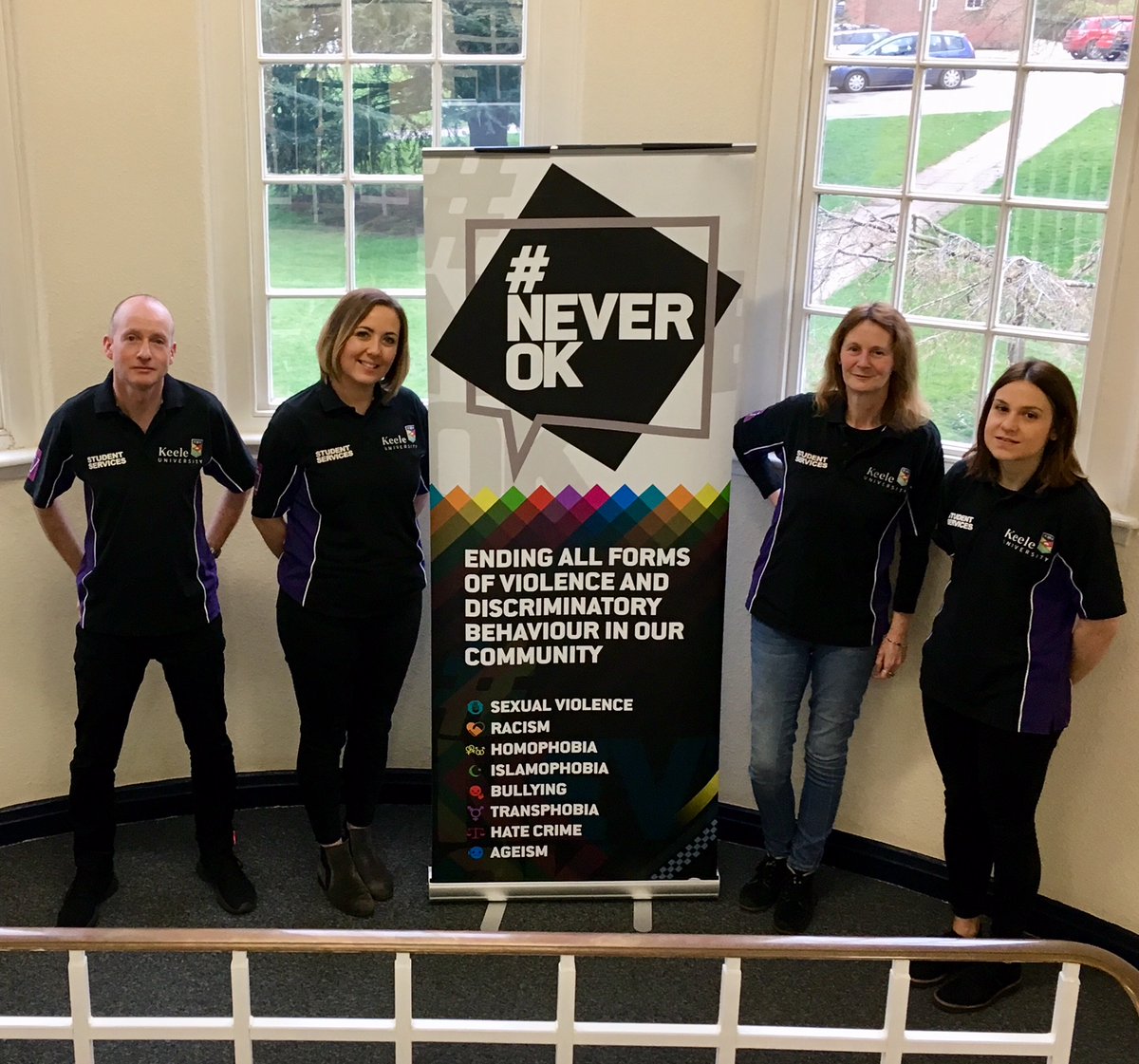 Fingers crossed for you @KeeleStudentSrv @KeeleSU ... nominated for 'Outstanding Student Services Team' at tonights #thelmas  Shortlisted for the amazing #NeverOK campaign  - see you @StaffsUni tomorrow for catch up - hopefully award in hand!