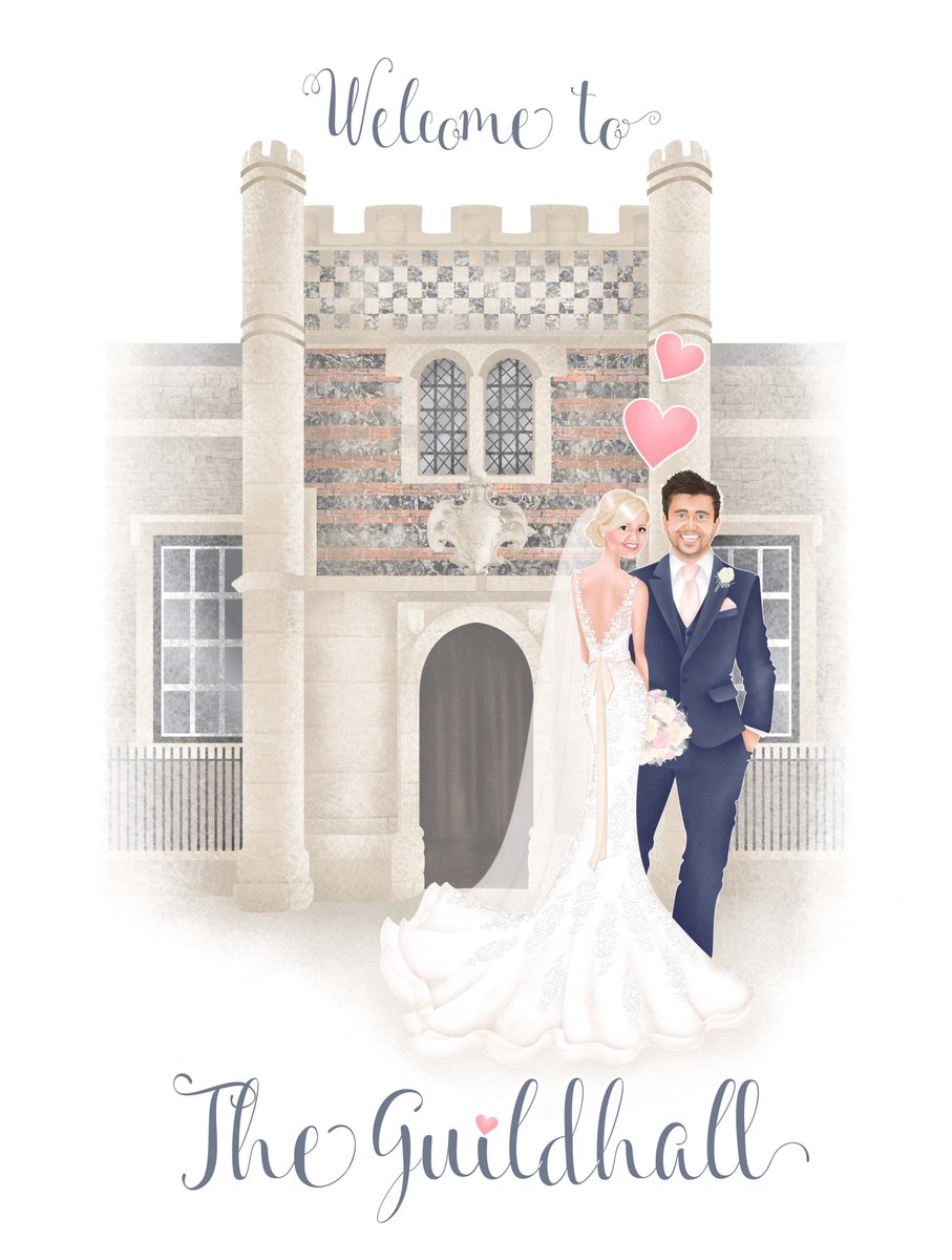 Happy #SuffolkDay folks! Here's a couple of Bury St Edmunds' finest wedding venues, that I've been lucky enough to draw. The lovely <a href="/GuildhallBSE/">Bury St Edmunds Guildhall</a> &amp; one of the doorways of St Mary's Church 💒 hannahweeks.co.uk

#SuffolkDay2018 <a href="/BuryStEdBeyond/">BuryStEdmunds&Beyond 👑 🐺</a>