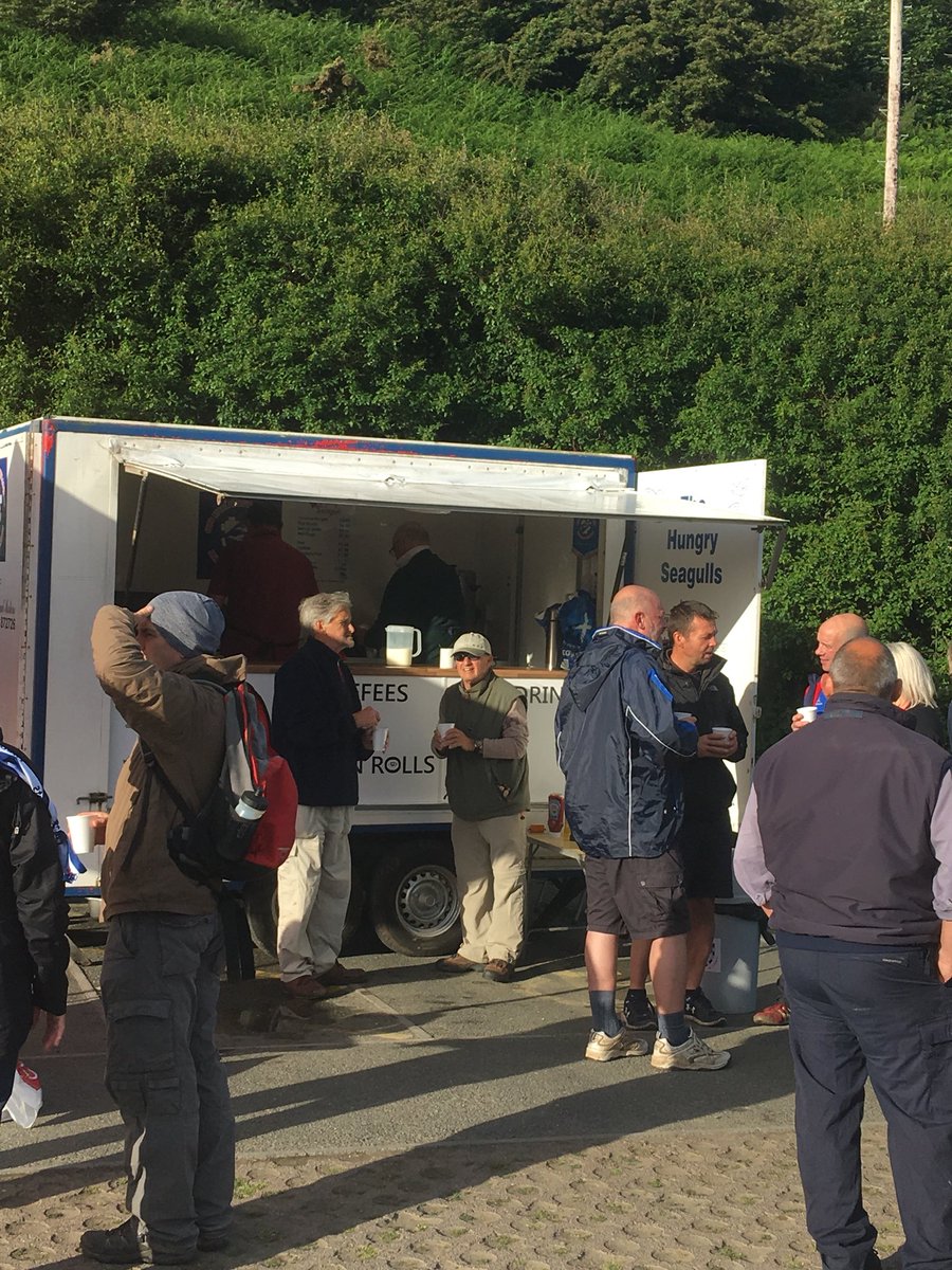 Great turn out thismorning for the Dawn walk. Special thanks to <a href="/SeagullRugby/">F&G RFC</a> and the Hungry Seagull for feeding our early morning walkers.
