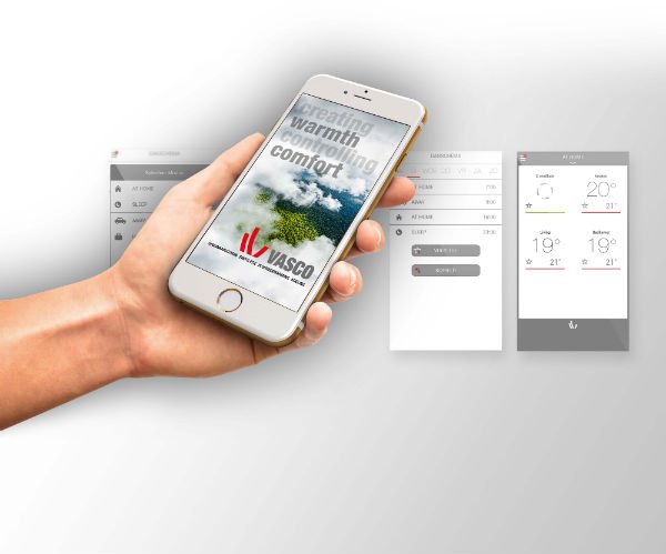 Primeur: #Vasco (BE) introduceert de #Vasco Climate Control App