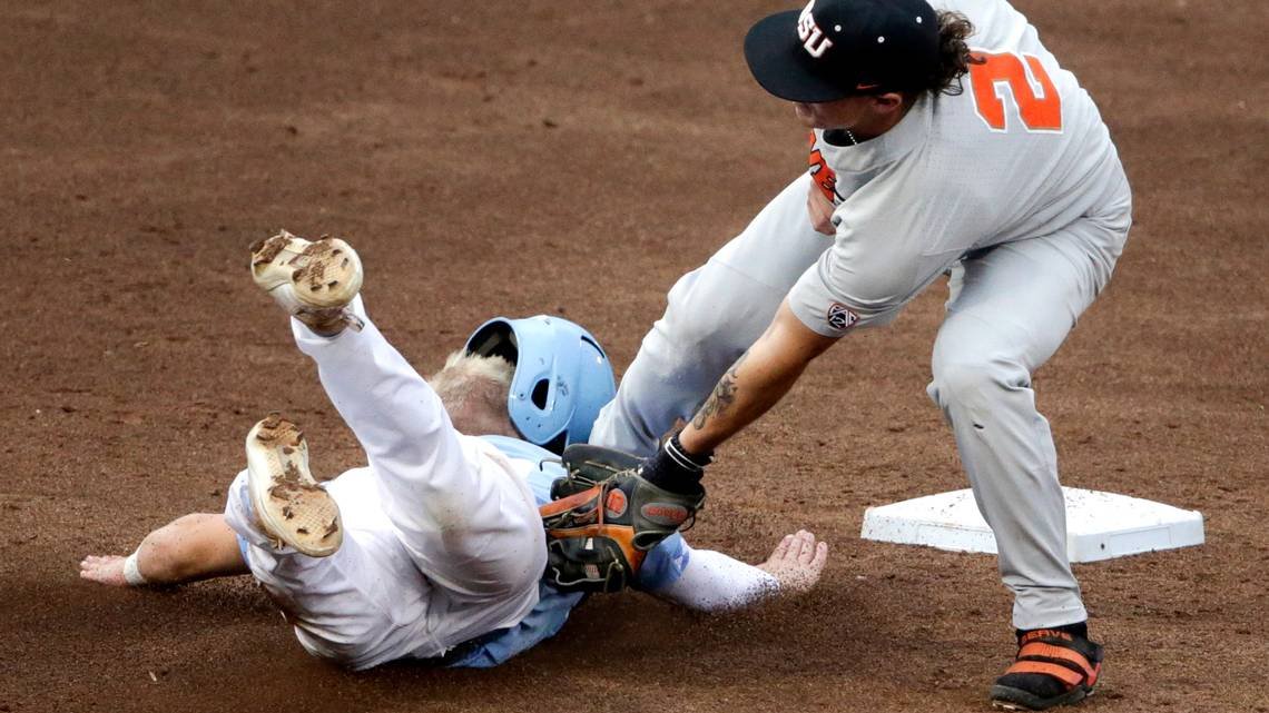 Oregon State rallies in the final two innings from 3 runs down to eliminate #UNC from the College World Series

buff.ly/2lnPqEh