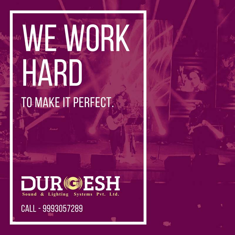 durgeshsound's tweet image. We make sure everything turns out to be perfect when we work for you.
 #liveConcert #Lights #SoundSetup