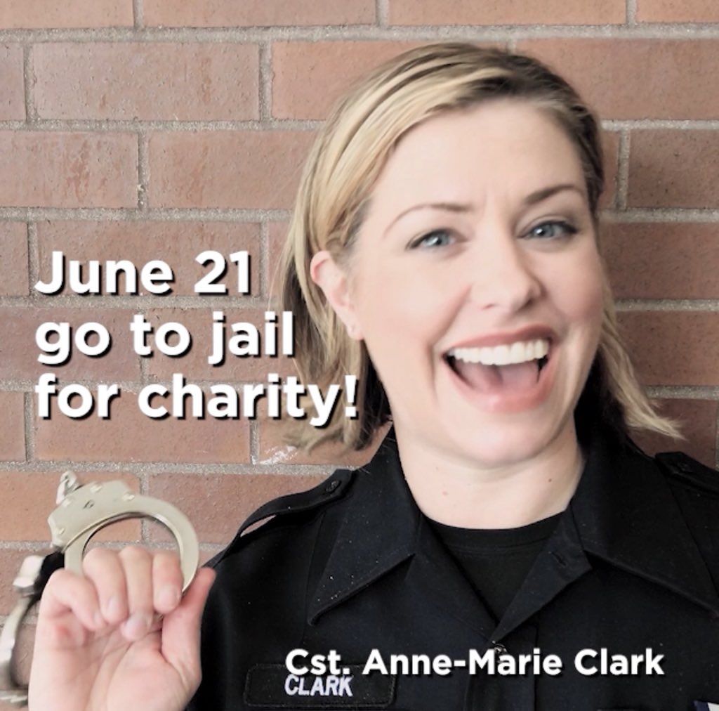 Pls RT! 

Come see us tomorrow!! 
We can make your arrest dreams come true for a good cause!😁

We’ll be in front of <a href="/LondonDrugs/">London Drugs</a> at Granville/Georgia St for the #CopsForCancer @TourdeCoast #JailAndBail! We’ll be there from 8am - 5pm!

bit.ly/2JF4kjX #VPD #ForTheKids