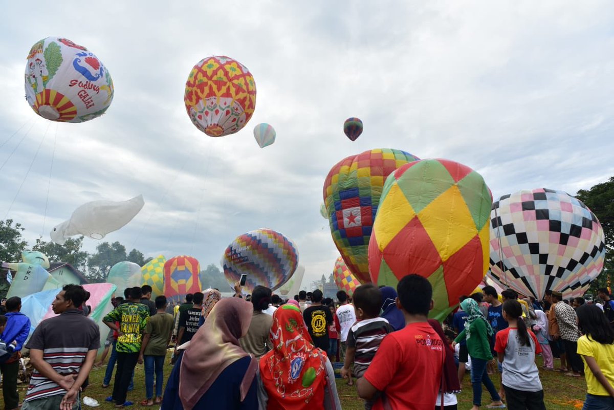 Festival balon udara Ponorogo | Sumber: Twitter