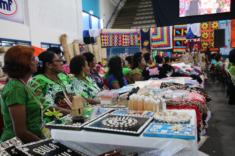 The Speaker Hon. Dr Jiko Luveni this morning officiated at the 4th National Women's Expo held at Suva's National Gymnasium. About 340 women from across the country gathered to be part of the annual event, bringing with them their handicraft works for showcase and sale.