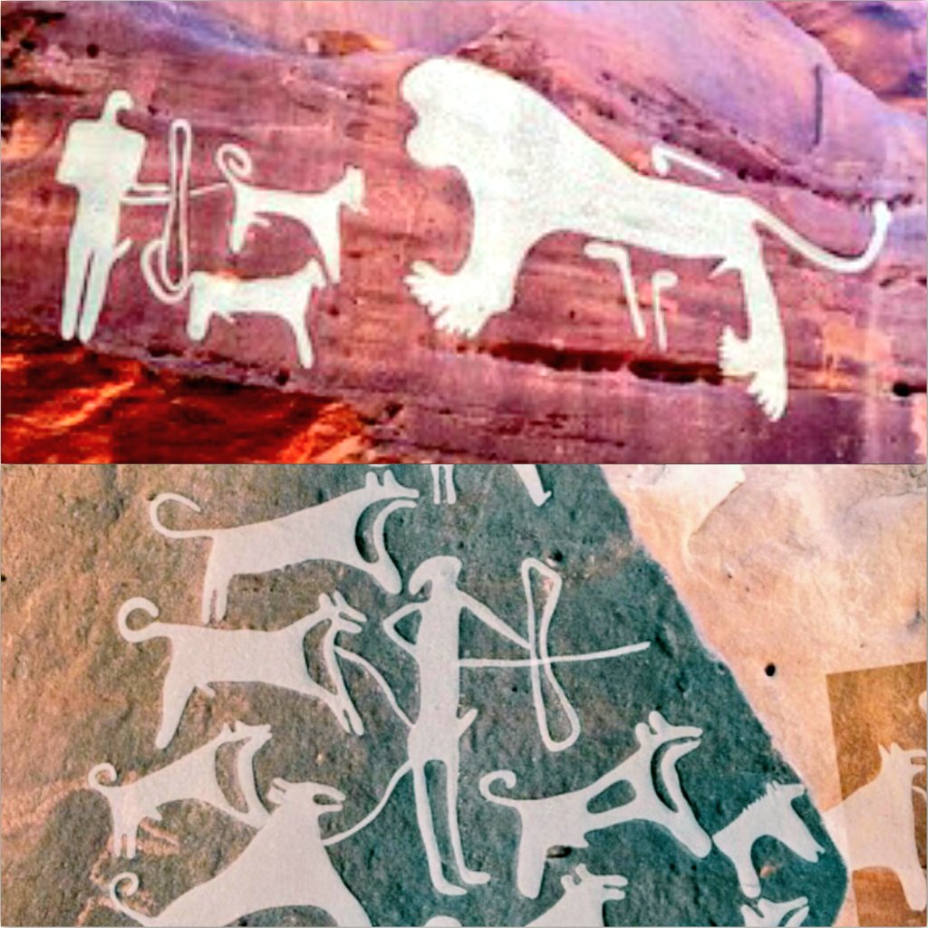 ハーイル地方の岩絵