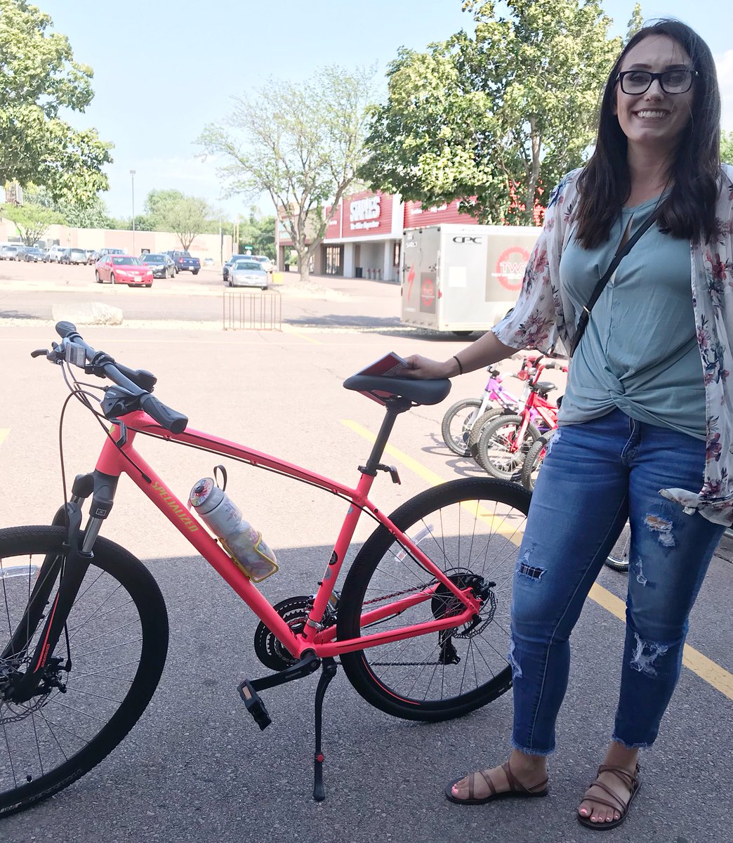 TWDSF's tweet photo. A couple #newbikeday pics to brighten this very #rainyday ! The coolest part is seeing them #outandabout on their new #wheels ! Love it!! #thanksguys #bikelife #iamspecialized #ariel #sirrussport #thegoodstuff #getsome #twdsf https://t.co/XUSxPCmF6p