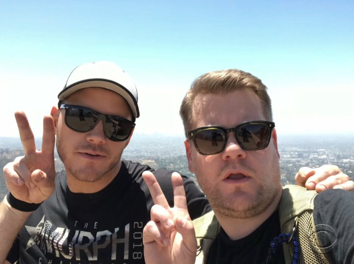 latelateshow's tweet photo. Friendship goals. #LateLateLondon https://t.co/QZgJiekBR6