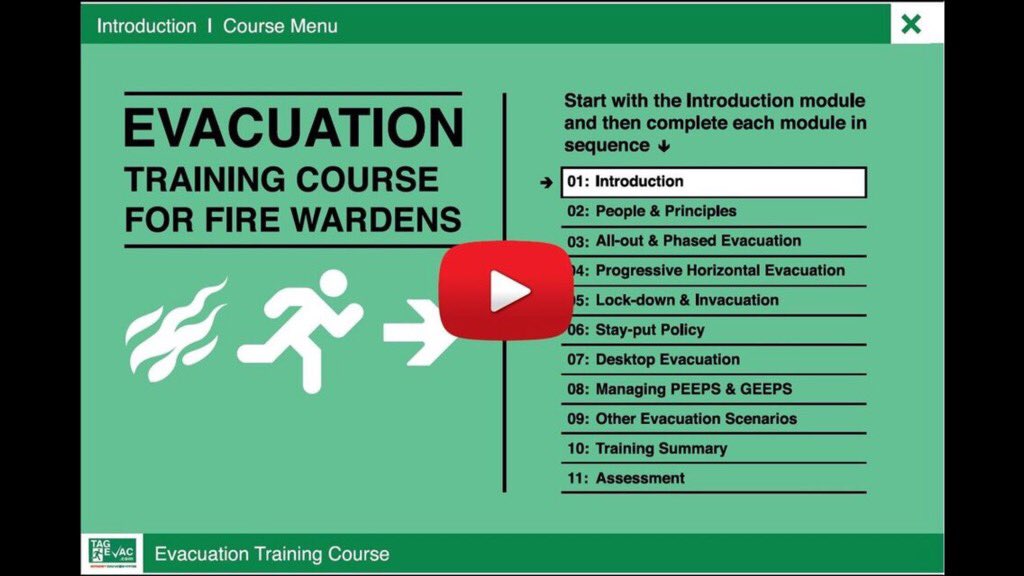 Much interest in our Evacuation training for Fire Wardens - last day for show rates <a href="/SHExpo/">Safety & Health Expo</a> <a href="/SHPOnline/">SHP - Safety and Health Practitioner</a>