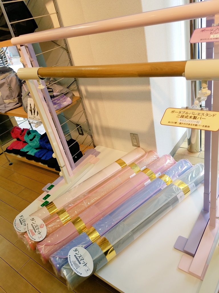 チャコット ポータブルバレエスタンド&ダンスマット | www.jarussi.com.br
