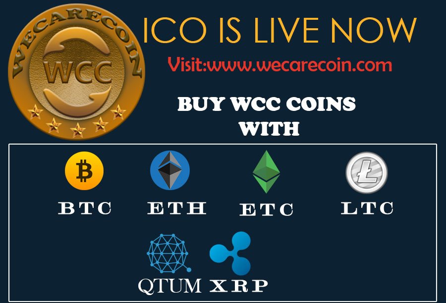 WeCareCoin1's tweet photo. WeCareCoin is an open source, peer-to-peer, community-driven decentralized cryptocurrency using blockchain technology.Visit us at https://t.co/kLLNvyBHWE https://t.co/UCc7mEP1wr