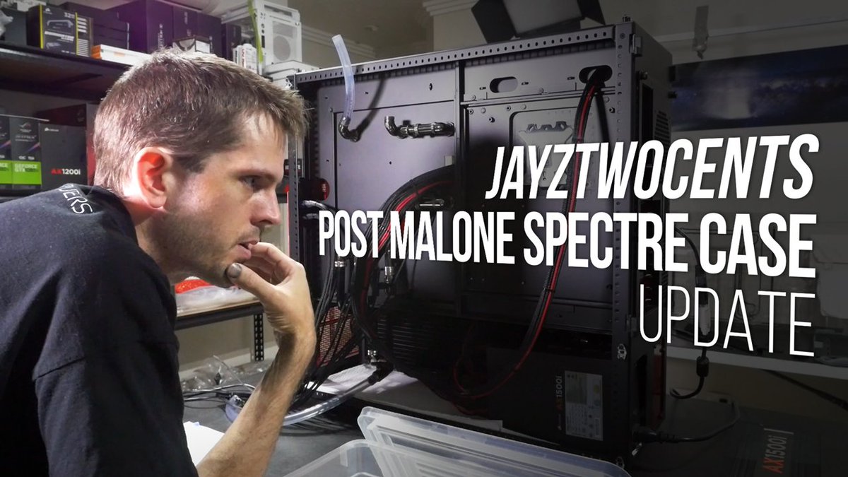 SingularityC's tweet photo. New video, @JayzTwoCents - @PostMalone Spectre Case: Update.
Watch the full video here: https://t.co/YcuQFYKbfD
#youtube #newvideo #spectre #singularitycomputers #singularitycases #sccustombuild #scproducts https://t.co/Jl9RLCGaRM