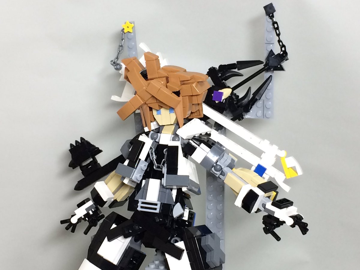 七日坊主 レゴで作った キングダムハーツii の ソラ ファイナルフォーム Lego キングダムハーツ Kh Kingdomhearts