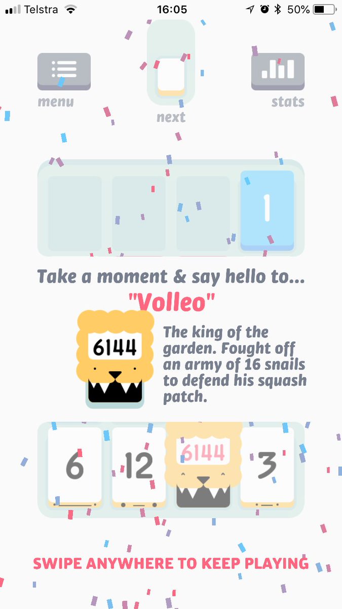 matt_stupple's tweet photo. 12,637 games down and *finally* here’s #Volleo. @ThreesGame @ThreesPorn @RoadToVolleo https://t.co/eNUPLVP3nP