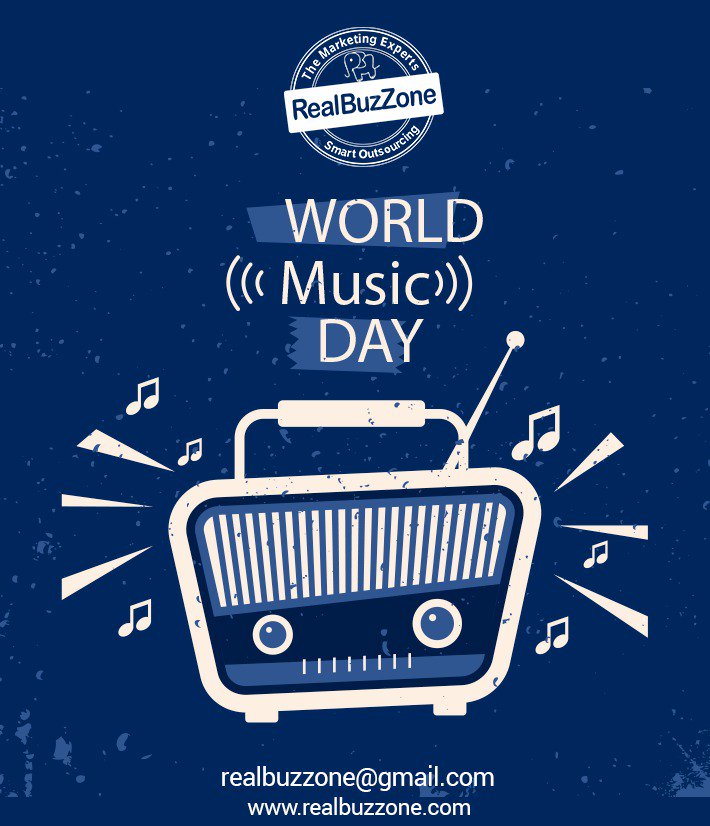 Realbuzzone1's tweet photo. Music is the greatest communication in the world. Even if people don't understand the language that you're singing, but they will know the Real Music when they hear it.

Happy World Music Day...

#WorldMusicDay #enjoymusic #musically #freshmind #shared_joy #freshmusic #musiclife https://t.co/gkRtbHx7Hn
