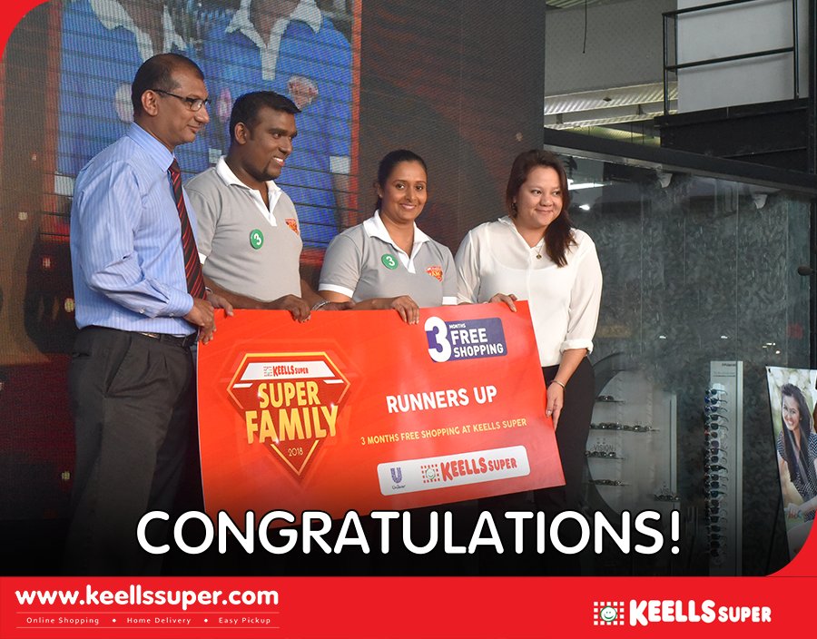 Keells_SL's tweet photo. Congratulations to all the all the winners of Keells Super Super Family 2018.
#keellssuper https://t.co/FH5U1iQU4S