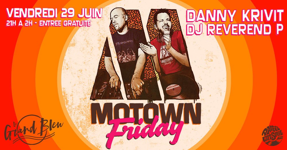 ParisGotSoul's tweet photo. Au programme pour les prochains event @Motown_Party avec @nuyoricansoul vendredi 6 juillet au @lebadaboum, @dannykrivit à la #motownfriday vendredi 29 juin, et la fête de la musique ce soir au Grand Bleu. https://t.co/cyKLD7LELp