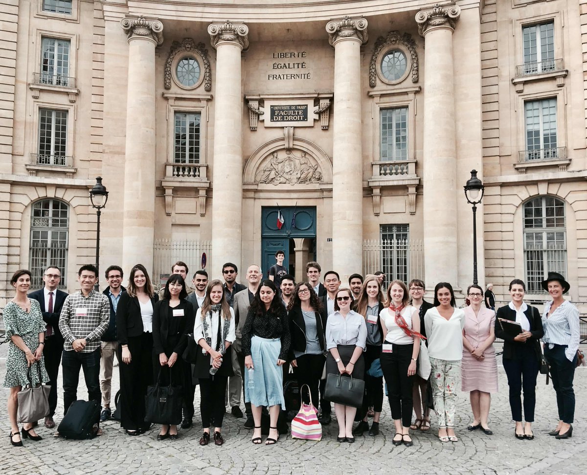 DivolJoan's tweet photo. Cornell Summer Institute @SorbonneParis1  !
Welcome to the students from the Cornell Summer Institute 2018 in Paris. Here with Pr Sophie-Robin Olivier and Hervé Ascensio (left hand) who will both be teaching in the program. https://t.co/L8vaIXG44Q