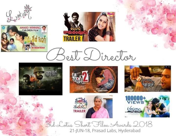anuprasad35's tweet photo. Feeling very happy to share this... My recent Independent film #MGM #Mangamma_Gari_Manavadu got nominated in 3rd #lotus_film_awards for 6 categories ...
#Best_Director
#Best_screenplay
#Best_Editor #Best_Cinematography #Best_actor #Best_comedian https://t.co/rkRtesqzon