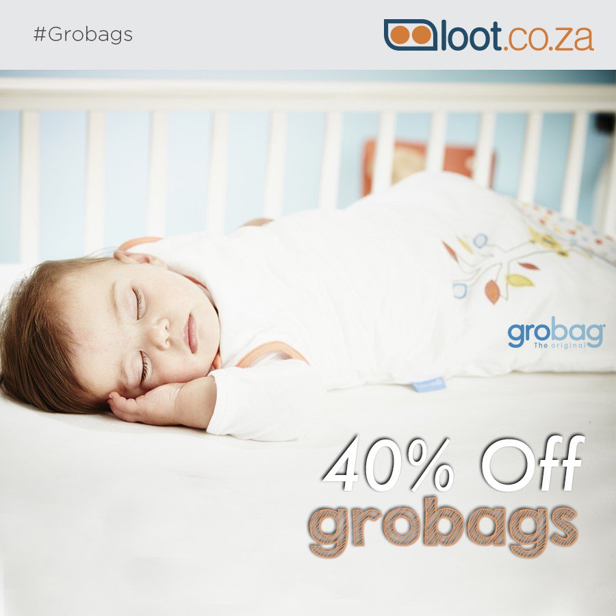 lootcoza's tweet photo. Get 40% OFF Grobags. Deals valid for a limited time only, while stocks last. Shop Now>>https://t.co/uwWLF4ehGo
#Grobag started the baby sleep bag revolution when the Holmes’ after many sleepless nights were introduced to baby sleeping bags. As a result, Grobag was born! https://t.co/sUHfMJ1muF