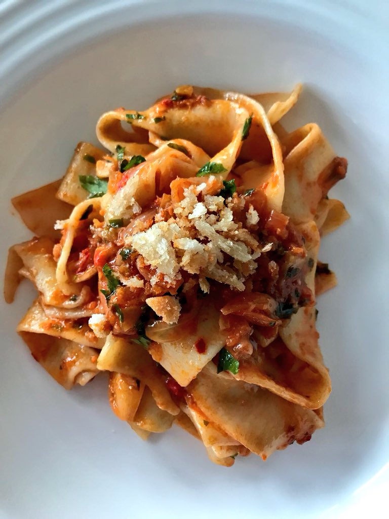 That nduja recipe - added some preserved lemon too - fantastic.. deliciousmagazine.co.uk/recipes/sicili…